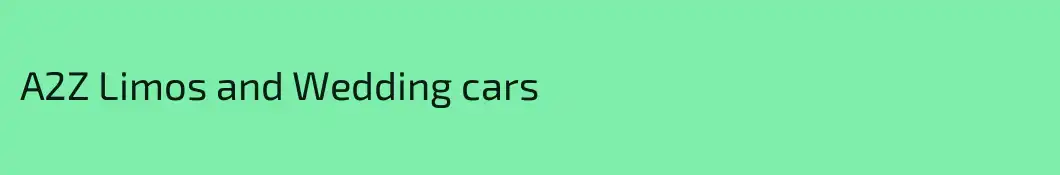 A2Z Limos and Wedding cars